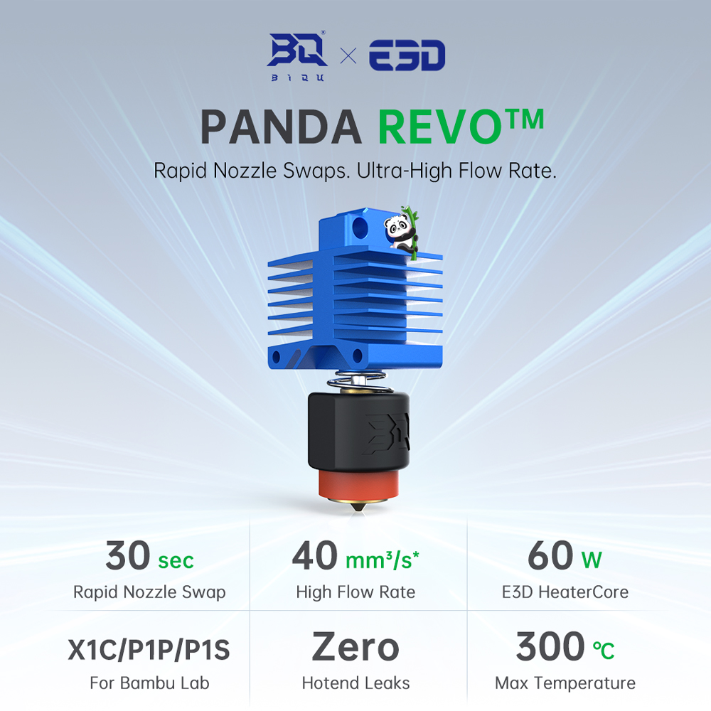 BIGTREETECH Panda revo P1 X1 H – обзор и цена High Flow Ceramic Hotend